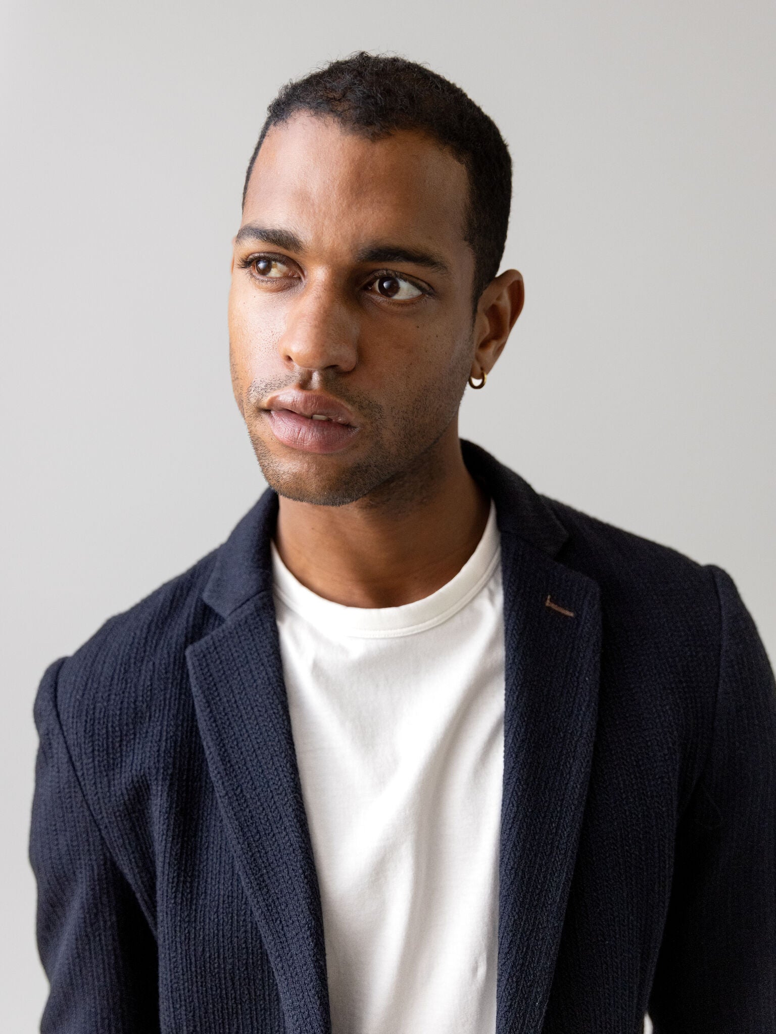 Modelshot / Navy / Detail